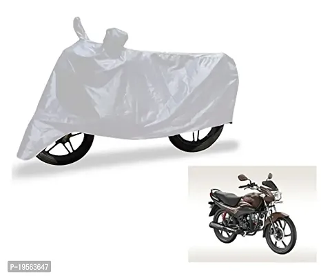 Auto Hub Hero Passion Pro Bike Cover Waterproof Original / Passion Pro Cover Waterproof / Passion Pro bike Cover / Bike Cover Passion Pro Waterproof / Passion Pro Body Cover / Bike Body Cover Passion Pro With Ultra Surface Body Protection (Silver Look)