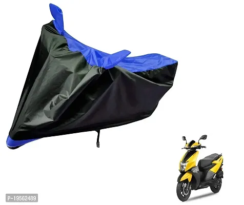 Auto Hub TVS NTORQ Bike Cover Waterproof Original / NTORQ Cover Waterproof / NTORQ bike Cover / Bike Cover NTORQ Waterproof / NTORQ Body Cover / Bike Body Cover NTORQ With Ultra Surface Body Protection (Black, Blue Look)