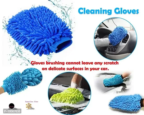 Auto Hub Microfibre Hand Glove Duster for Car/Office/Home-thumb5