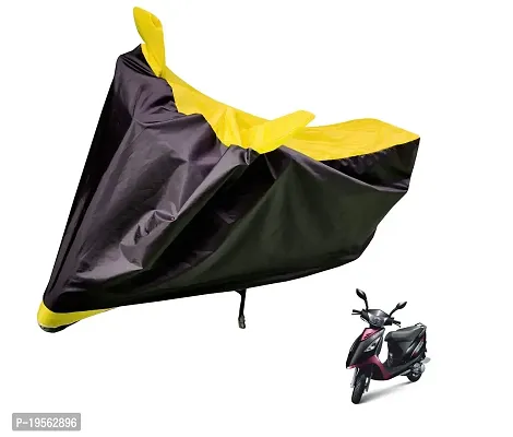 Auto Hub TVS Streek Bike Cover Waterproof Original / Streek Cover Waterproof / Streek bike Cover / Bike Cover Streek Waterproof / Streek Body Cover / Bike Body Cover Streek With Ultra Surface Body Protection (Black, Yellow Look)