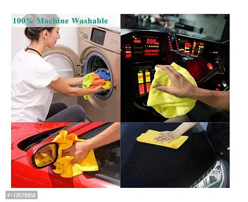 Auto Hub Microfiber Cleaning, Car Washing Cloth-thumb4