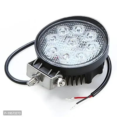 Auto Hub 9LED Anti Fog Bike Light Headlight Lamp Unit with Switch-thumb2