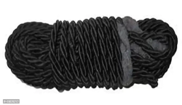 Auto Hub Heavy Quality Leg Guard Rope - Black-thumb0