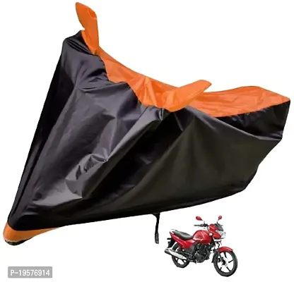 Auto Hub Honda Activa 6G Bike Cover Waterproof Original / Activa 6G Cover Waterproof / Activa 6G bike Cover / Bike Cover Activa 6G Waterproof / Activa 6G Body Cover / Bike Body Cover Activa 6G With Ultra Surface Body Protection (Black, Orange Look)