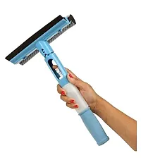 Auto Hub Adjustable Handle Glass Cleaning Wiper - Blue-thumb2