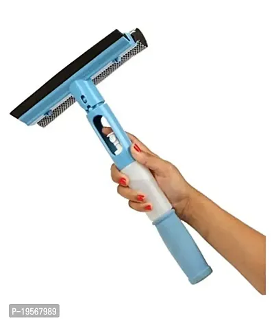 Auto Hub Adjustable Handle Glass Cleaning Wiper - Blue-thumb3