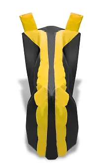 Auto Hub TVS Streek Bike Cover Waterproof Original / Streek Cover Waterproof / Streek bike Cover / Bike Cover Streek Waterproof / Streek Body Cover / Bike Body Cover Streek With Ultra Surface Body Protection (Black, Yellow Look)-thumb2