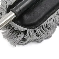 Auto Hub Microfiber Car Cleaning Duster with Long Adjustable Handle for Cars, Bikes, SUVs, Buses-thumb3