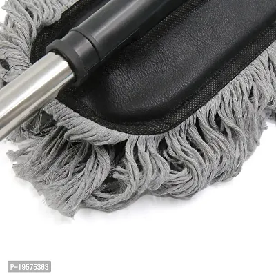 Auto Hub Microfiber Car Cleaning Duster with Long Adjustable Handle for Cars, Bikes, SUVs, Buses-thumb4
