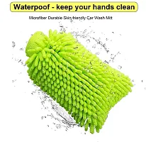 Auto Hub Microfiber Cleaning Washing Hand Glove Duster-thumb4