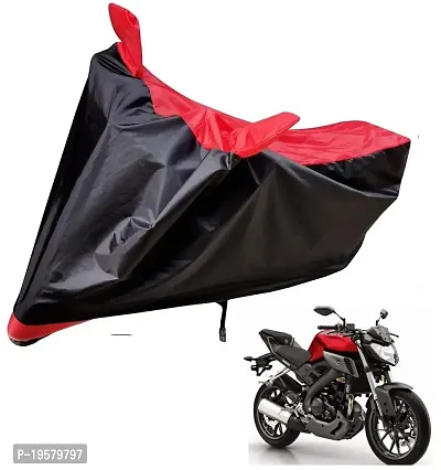 Auto Hub Suzuki GIXXER Bike Cover Waterproof Original / GIXXER Cover Waterproof / GIXXER bike Cover / Bike Cover GIXXER Waterproof / GIXXER Body Cover / Bike Body Cover GIXXER With Ultra Surface Body Protection (Black, Red Look)