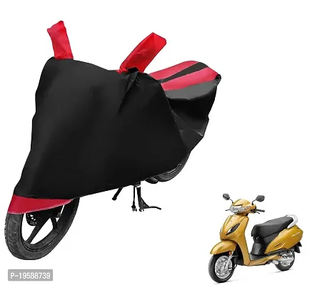 Euro Care Activa 6G Bike Cover Waterproof Original / Activa 6G Cover Waterproof / Activa 6G bike Cover / Bike Cover Activa 6G Waterproof / Activa 6G Body Cover / Bike Body Cover Activa 6G With Ultra Surface Body Protection (Black, Red Look)