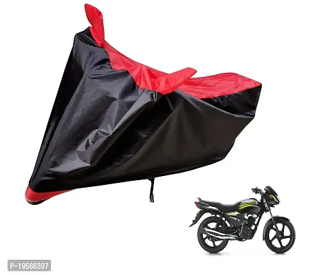 Auto Hub TVS Star City Bike Cover Waterproof Original / Star City Cover Waterproof / Star City bike Cover / Bike Cover Star City Waterproof / Star City Body Cover / Bike Body Cover Star City With Ultra Surface Body Protection (Black, Red Look)-thumb0