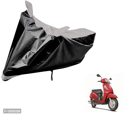 Auto Hub Suzuki Access SE Bike Cover Waterproof Original / Access SE Cover Waterproof / Access SE bike Cover / Bike Cover Access SE Waterproof / Access SE Body Cover / Bike Body Cover Access SE With Ultra Surface Body Protection (Black, Silver Look)