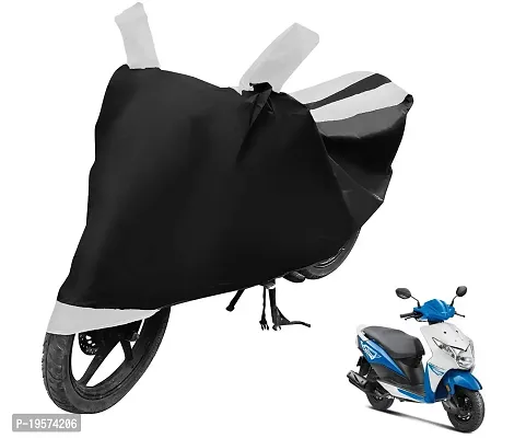 Auto Hub Honda Deo Bike Cover Waterproof Original / Dio Cover Waterproof / Dio bike Cover / Bike Cover Dio Waterproof / Dio Body Cover / Bike Body Cover Dio With Ultra Surface Body Protection (Black, White Look)