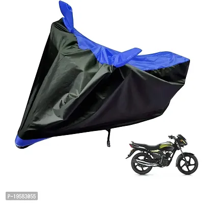 Auto Hub TVS Star City Bike Cover Waterproof Original / Star City Cover Waterproof / Star City bike Cover / Bike Cover Star City Waterproof / Star City Body Cover / Bike Body Cover Star City With Ultra Surface Body Protection (Black, Blue Look)