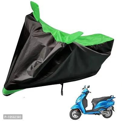 Auto Hub Hero Maestro Bike Cover Waterproof Original / Maestro Cover Waterproof / Maestro bike Cover / Bike Cover Maestro Waterproof / Maestro Body Cover / Bike Body Cover Maestro With Ultra Surface Body Protection (Black, Green Look)