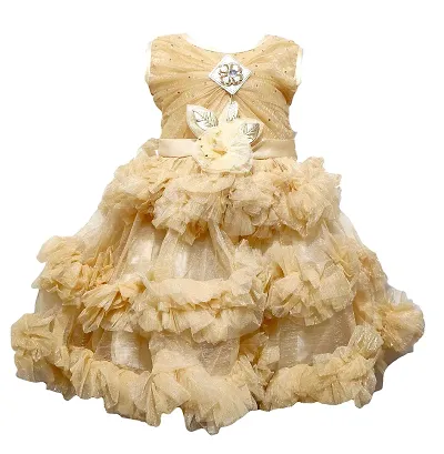 Stumble Fashion Baby Frock Girl middi Dress bhirthday Dress net