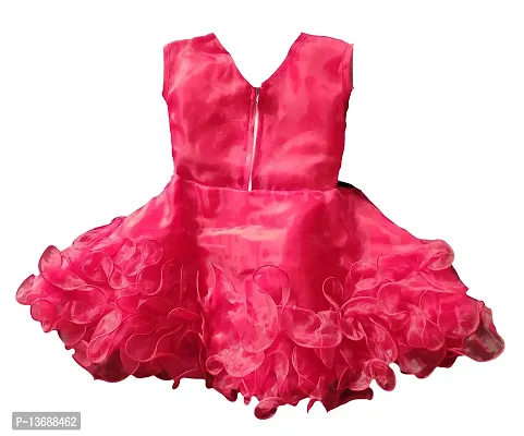 Stumble Fashion Baby Girls middi Dress Frock Red-thumb2