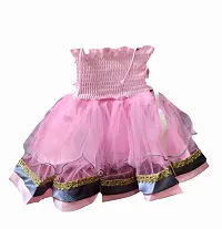 Stumble Fashion Baby Frock middi Dress 6-12 Month Pink-thumb1