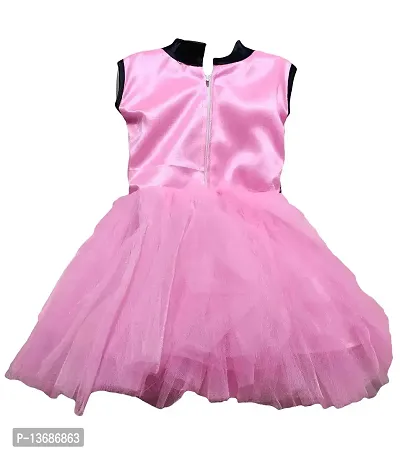 Stumble Fashion Baby Girls Dress middi Knee Length Fancy Birthday Frock 12-18month Pink-thumb2