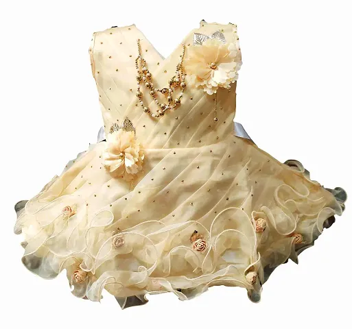 socho samjo Baby Girl's Frock Dress