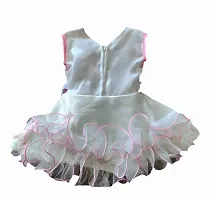 Stumble Fashion Baby Girls middi Dress Frock Pink 9-12 Month-thumb1