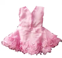 Stumble Fashion Baby Girls middi Dress Frock Pink 12-18 Month-thumb1