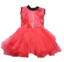 Stumble Fashion Baby Girls Dress middi Knee Length Fancy Birthday Frock 9-12month Red-thumb1