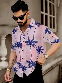 Reliable Multicoloured Polyester Printed Casual Shirt For Men-thumb2