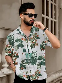 Reliable Multicoloured Polyester Printed Casual Shirt For Men-thumb2