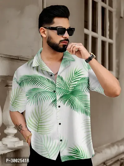 Reliable Multicoloured Polyester Printed Casual Shirt For Men