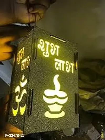 Wooden Diwali Lantern table lamp Or Diwali Kandil Size 6 Height