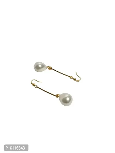Trendy Gold Plated Drop Earrings for Girls and Women-thumb2