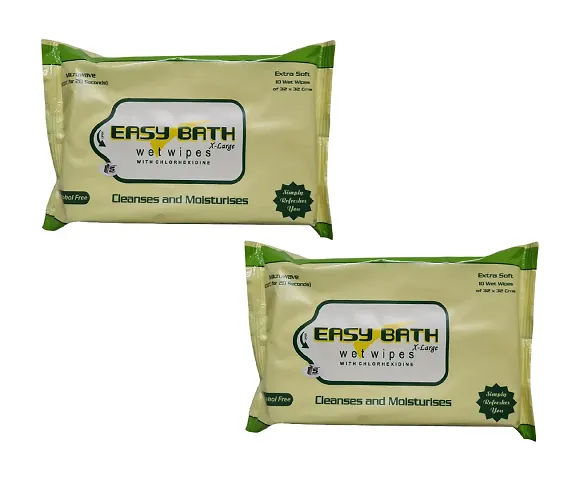 Easy Bath Extra Soft Wet Wipes - MultiPack