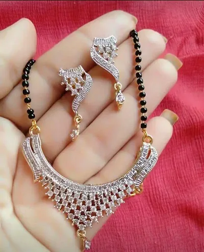 Trendy Alloy AD Mangalsutra Sets