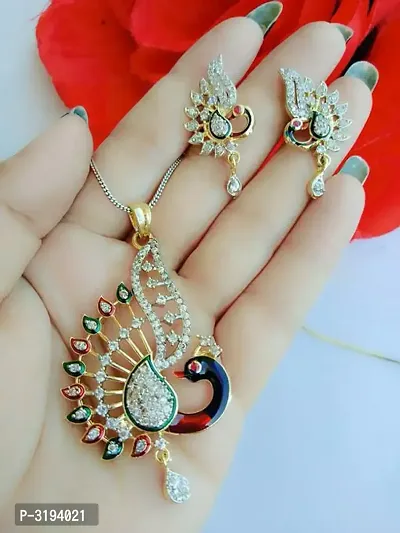 Elegant Stylish Jewellery Set-thumb0