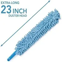 Foldable Microfiber Fan Cleaning Duster Steel Body Flexible Fan mop for Quick and Easy Cleaning of Home, Kitchen, Car, Ceiling, and Fan Dusting Office Fan Cleaning Brush with L-thumb1