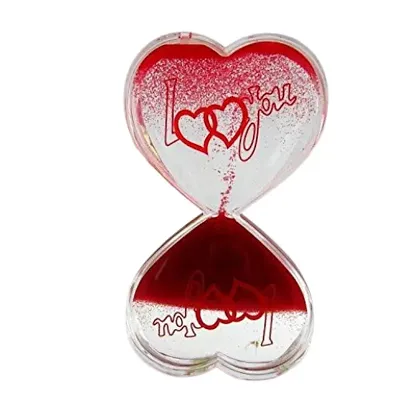 Heart Shape Love Timer Wheel Droplet Timer Hourglass Double Heart Shape Valentines Day Gift Best Gift for Girlfriend