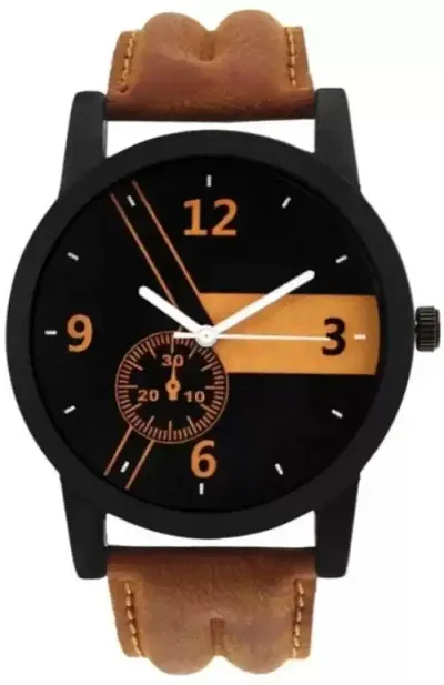 Synthetic Strap Watch For Men