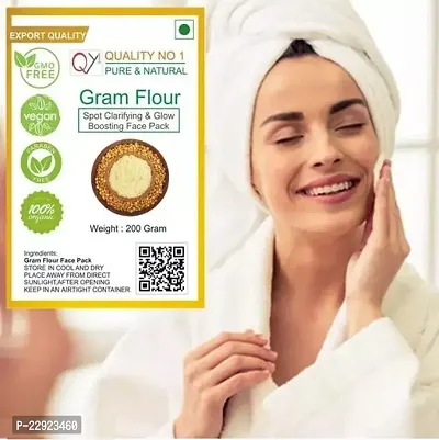 Gram Flour Face Pack Besan 200 Gram Best Result only 15 Days