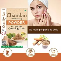 QY1 Kasturi Turmeric Powder (100 Gram) Free Sandalwood Powder/Chandan Powder (100 Gram) Best For Face, Skin-thumb2