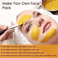 Kasturi Turmeric Powder (100 Gram) Free Multani Cucumber Face Pack (100 Gram) 100 % Natural  Pure Best Result Only 15 Days-thumb3