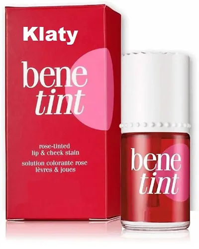 Klaty Bene Tint rose tinted Lip  cheek Stain (12.5 ml, Red)