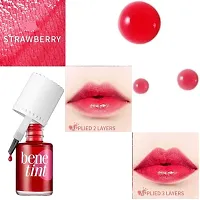 Bene Tint Lip and Cheek Stain, Tined Finish (Blusher and Liquid Lipstick)  (Red, 12.5 ml)-thumb1