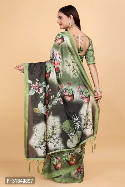 Stylish Saree with Blouse piece for Women-thumb2