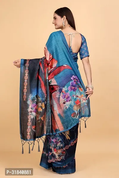 Stylish Saree with Blouse piece for Women-thumb3