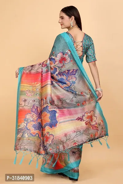 Stylish Saree with Blouse piece for Women-thumb2