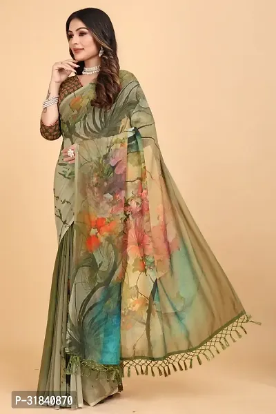 Stylish Saree with Blouse piece for Women-thumb4