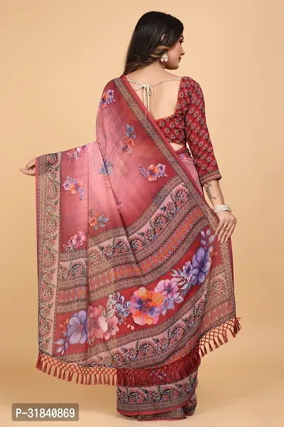 Stylish Saree with Blouse piece for Women-thumb4